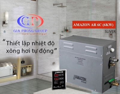 MÁY XÔNG HƠI ƯỚT AMAZON MODEL AR6C (6KW)