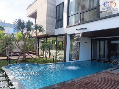 THI CÔNG VÀ CUNG CẤP THIẾT BỊ HỒ BƠI VÀ HỒ CÁ TẠI KHU ĐÔ THỊ MỸ GIA- NHA TRANG